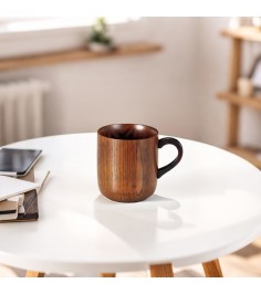 Natural Wooden Tea Cup For Restaurants